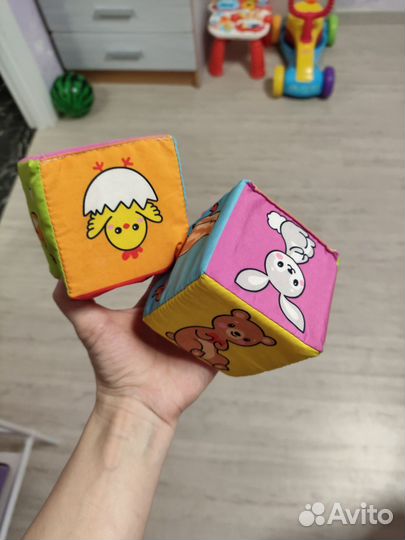 Кубики мякиши