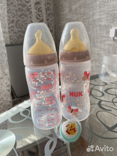 Бутылочки и соска nuk