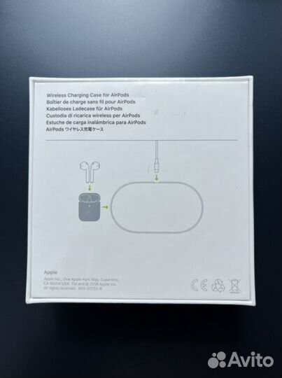 Кейс Airpods Новый mr8u2ru/A