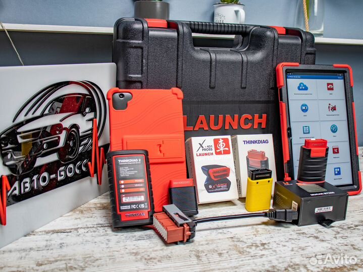 Launch X431 PAD viii + базы 100гб