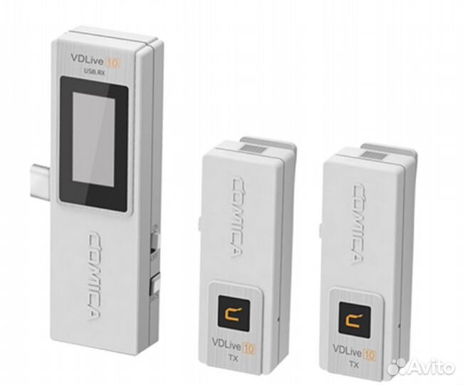 Микрофон CoMica VDLive10 Type-C Белая