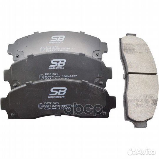 Колодки дисковые CH Equinox 3.4L 05-06, FO