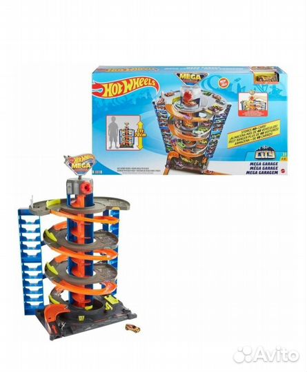 Hot Wheels Сити мега Гараж GTT95. новый