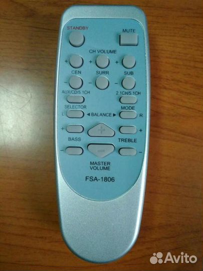 Пульт BBK FSA-1806 (RC-117R) для акустики
