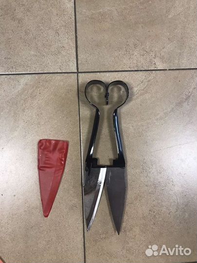 Ножницы для стрижки овец пружинные 6*14 см