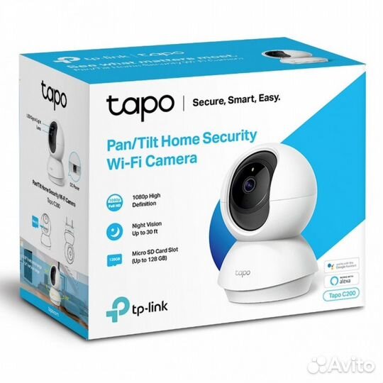 IP видеокамера TP-Link tapo C200(EU) V1.0/2 565188
