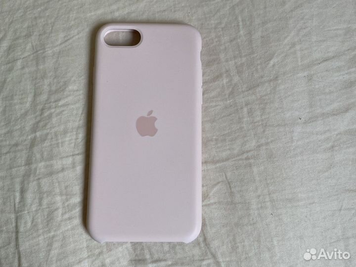 Чехол силиконовый apple silicone case iPhone se
