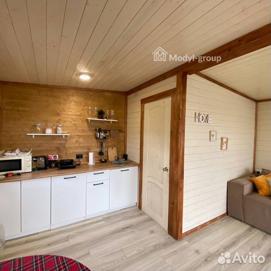 Каркасный модульный дом