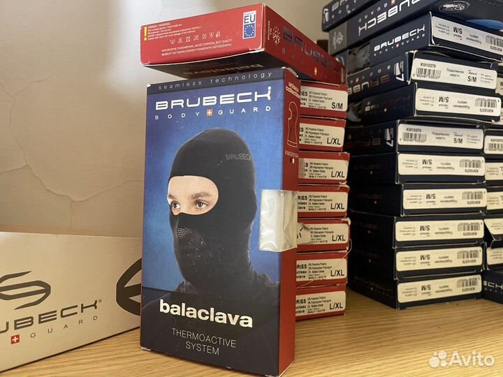 Подшлемник Brubeck L/XL белый