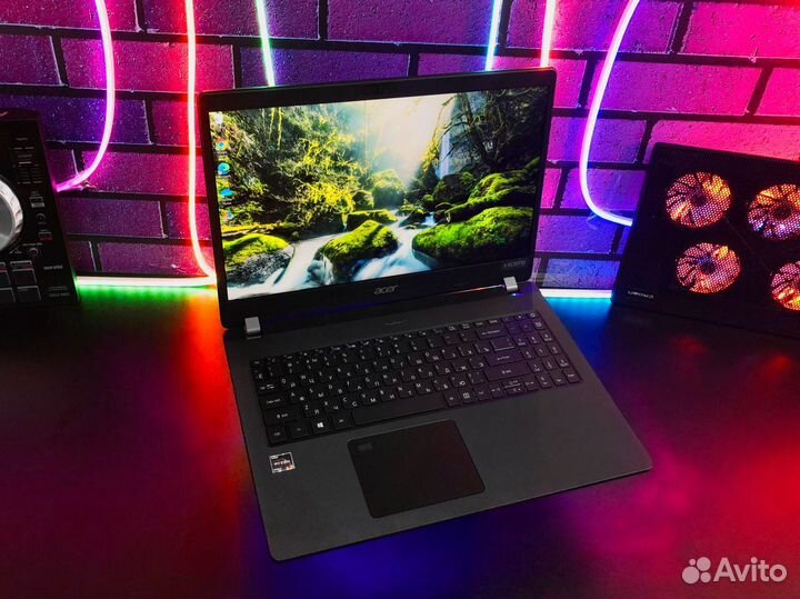 Ноутбук Acer Ryzen3 AMD Radeon graphics SSD IPS