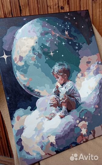 Интерьерная картина, ручная работа, большая