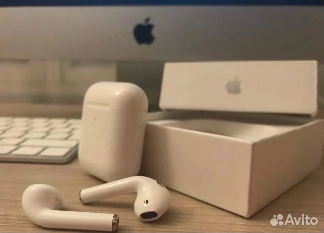 AirPods 2 Premium+ (Гарантия и Подарок)