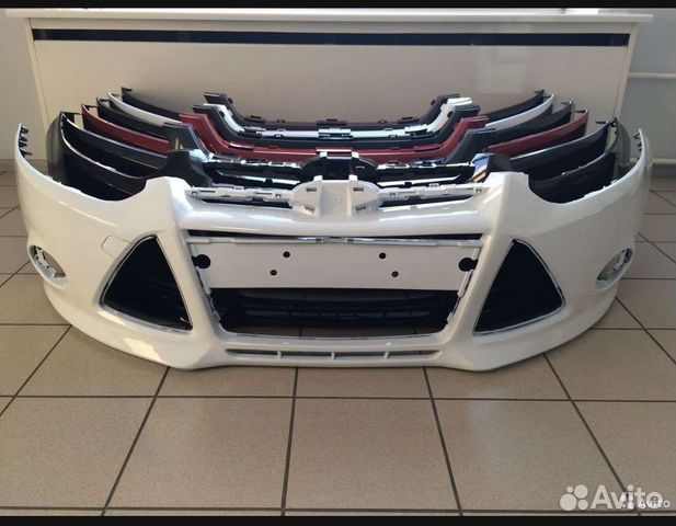 Бампер передний на Ford focus 3