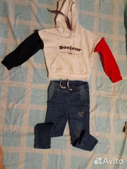 Вещи пакетом для девочки 98