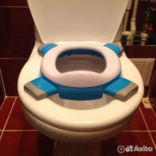 Горшок дорожный Roxy kids и насадка на унитаз