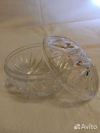 Конфетница с крышкой Ваза под мед или варенье