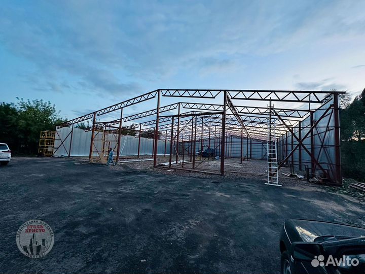 Быстровозводимый ангар под ключ