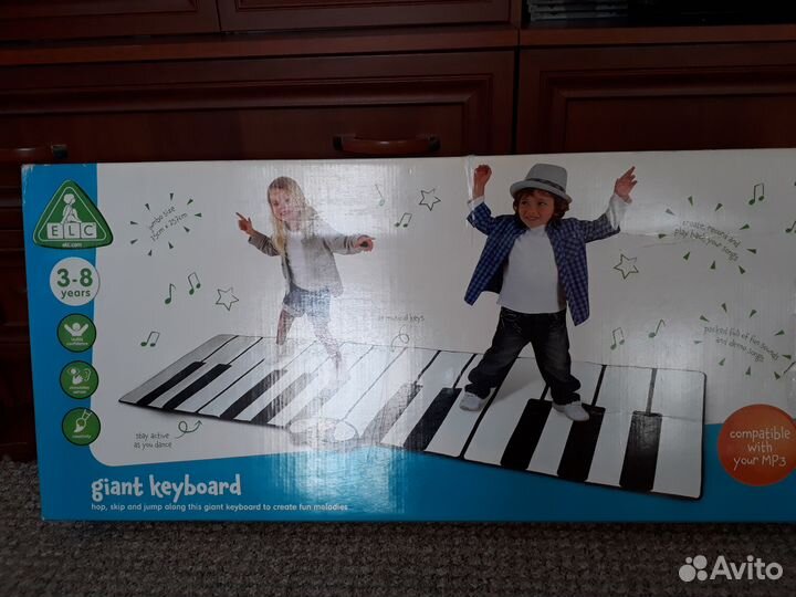 Электронный мат пианино ELC