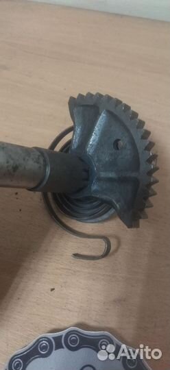 Вал кикстартера на восход