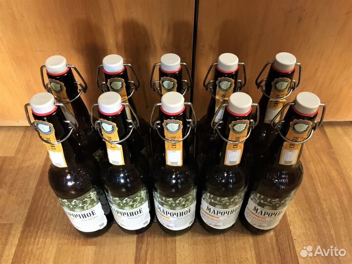 Бутылка с бугельной пробкой 0,5л в наличии 30шт