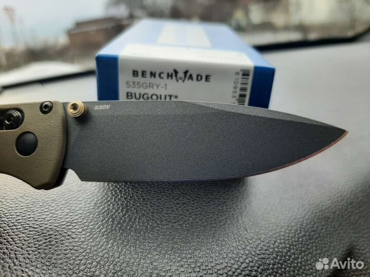 Нож Benchmade Bugout 535GRY-1