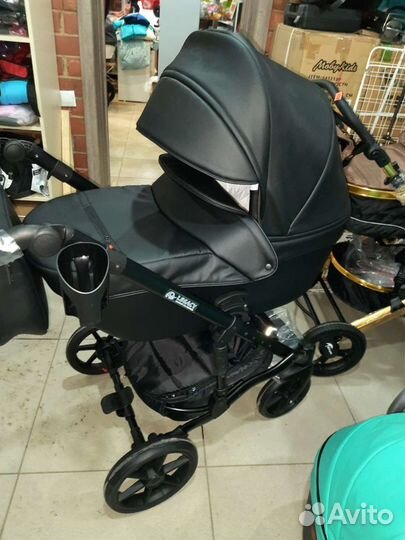 Коляска 2 в 1 и 3 в 1 Эко-кожа