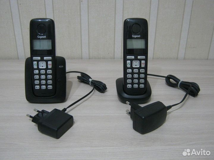 Радиотел. dect Gigaset A220 Duo (2 трубки) б/у отл