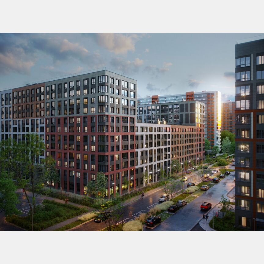 Квартира-студия, 29,2 м², 9/12 эт.