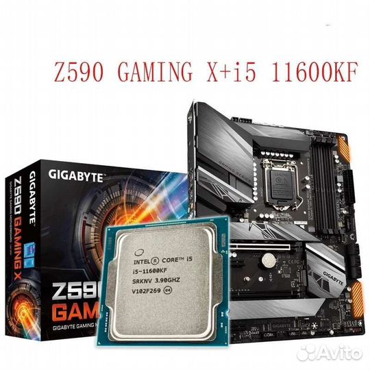 Gigabyte z590 gaming x, i5 11600kf, RAM 32gb