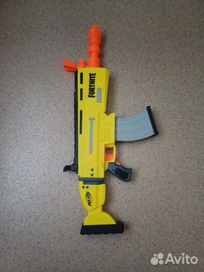 Бластер nerf fortnite scar