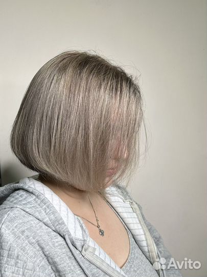 Окрашивание стрижки