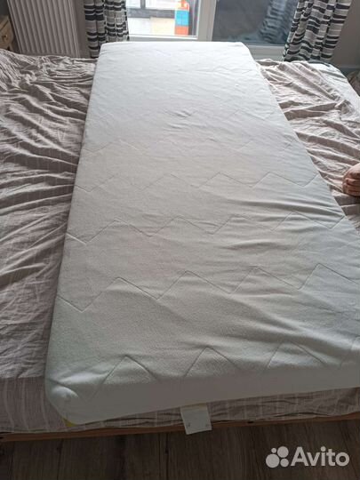 Детский матрац с наматрасником 160*70