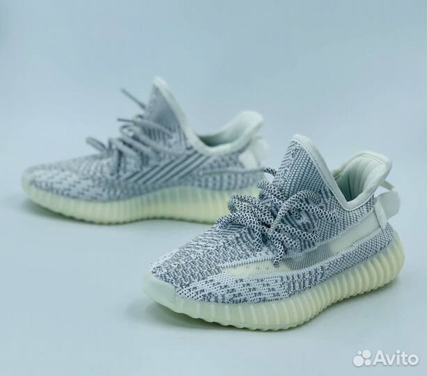 Adidas yeezy boost 350 детские серые разм. 35