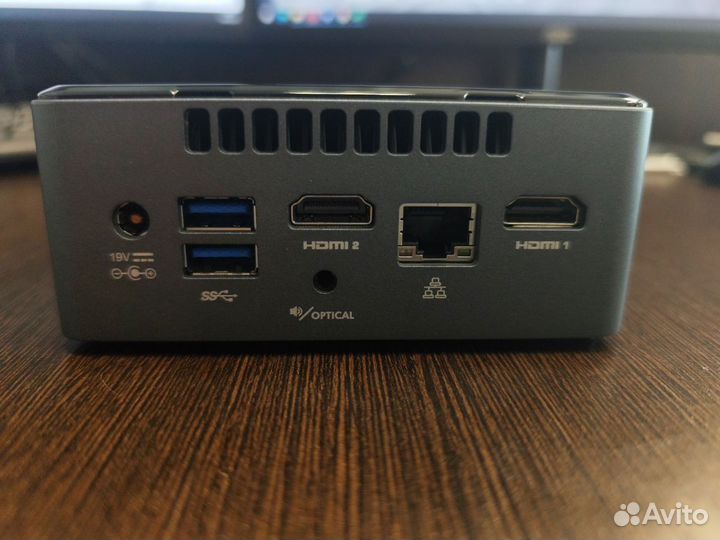 Неттоп мини пк Intel NUC7JY