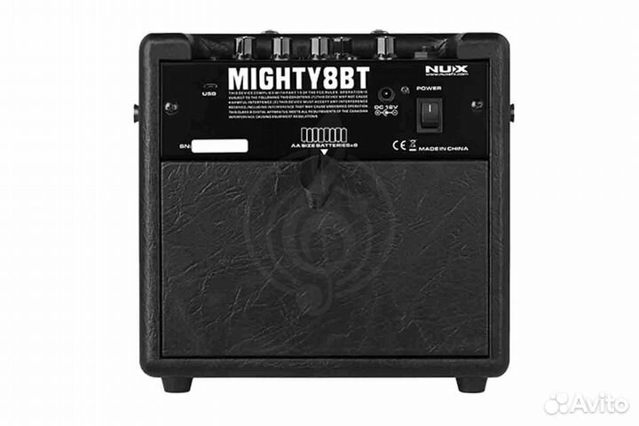 Цифровой гитарный комбоусилитель Nux Mighty-8BT