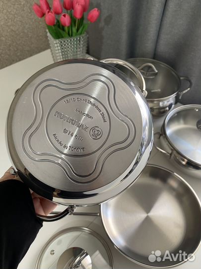 Набор кастрюль Коркмаз Турция