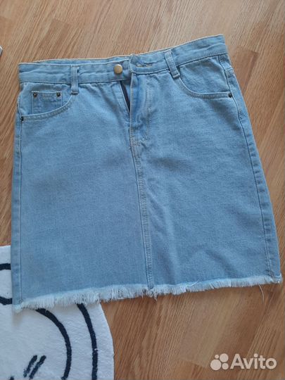 Джинсовая юбка
