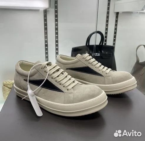 Rick owen’s ramones vans белые