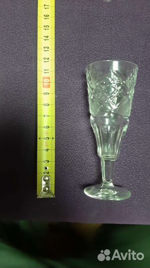 Хрустальные рюмки СССР