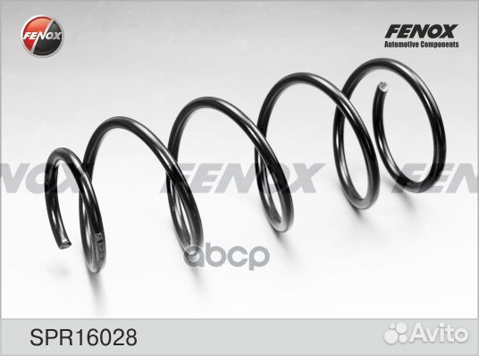 Пружина подвески fiat albea 1.4 02- пер