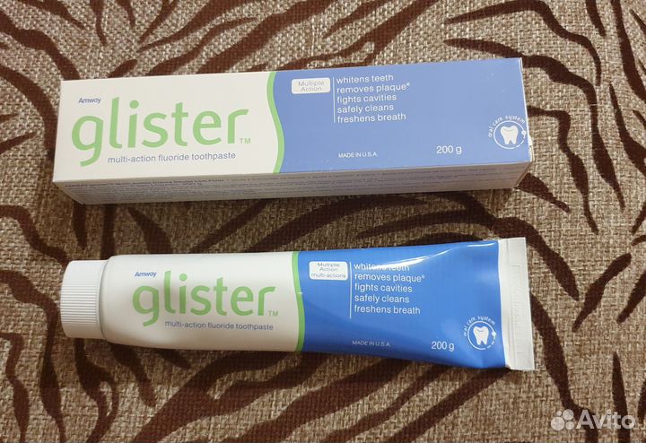 Зубная паста глистер amway