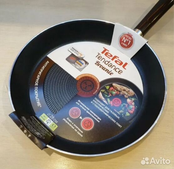 Сковорода tefal 28 см новая