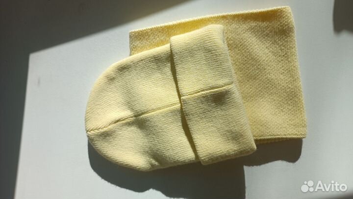 Шапка со снудом и шлем 52 54