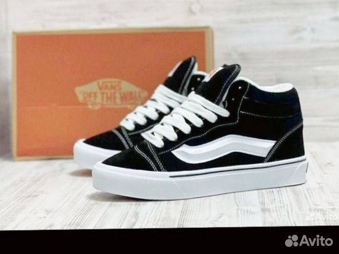 Кеды vans женские зимние