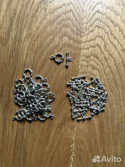 Замок для бус, тогл