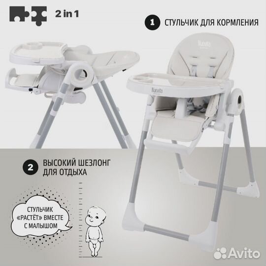 Стульчик для кормления nuovita grande