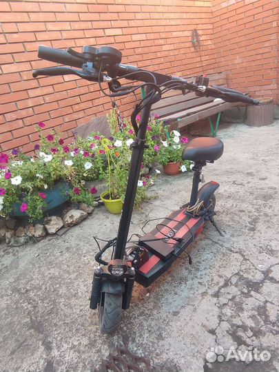 Электросамокат kugoo m4 с сиденьем