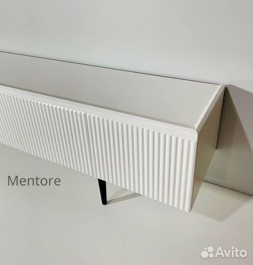 Тумба тв Bravo в белом цвете (конструктор)