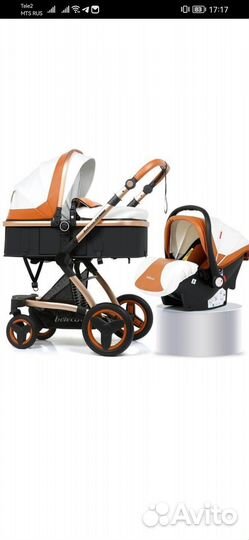 Коляска трансформер 3 в 1 Belecco
