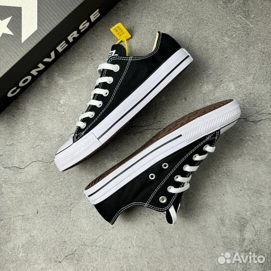 Converse Chuck Taylor All Star Low Black White